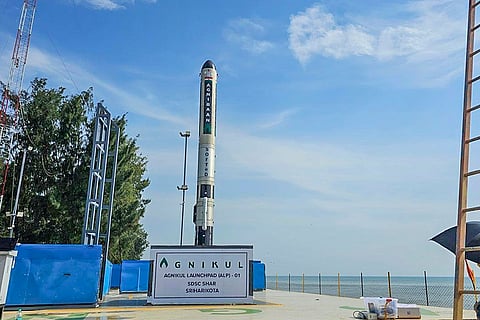 Test-flight of Agnibaan